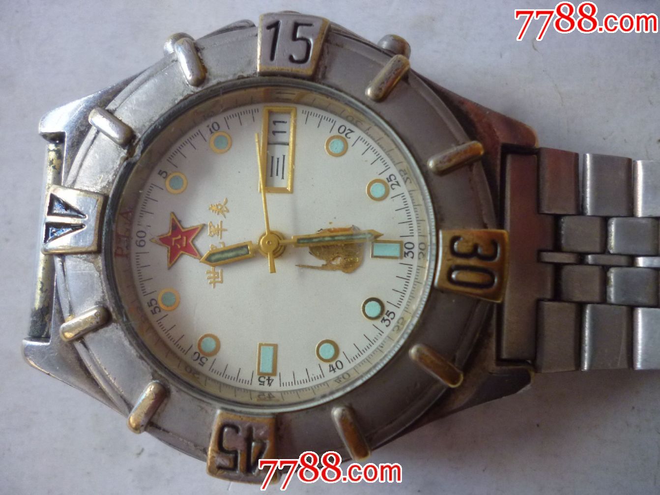 很少见全自动双历夜光【21世纪<strong></p></a>军表</strong>】男士腕表!【2】_价格558.