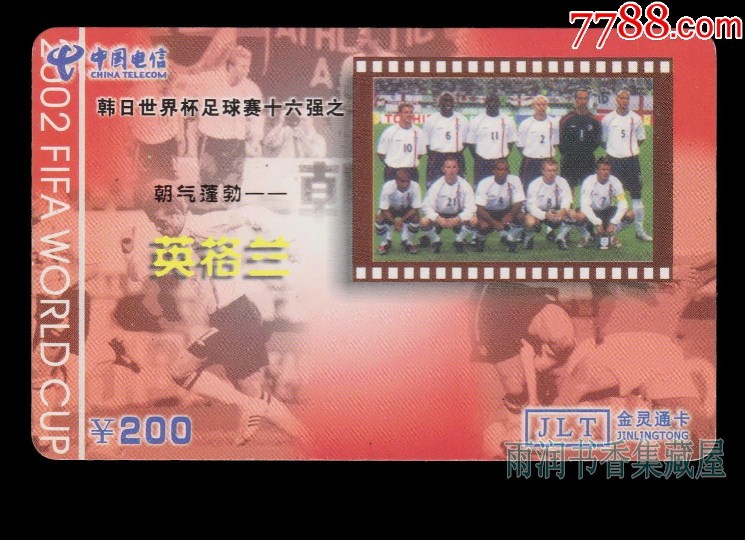 中国电信金灵通卡-韩日世界杯足球赛十六强之