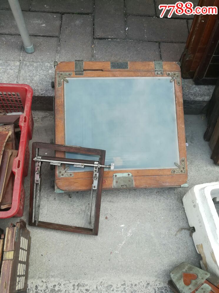 刚打一老影楼设备一批,-方箱\/木箱相机-7788商