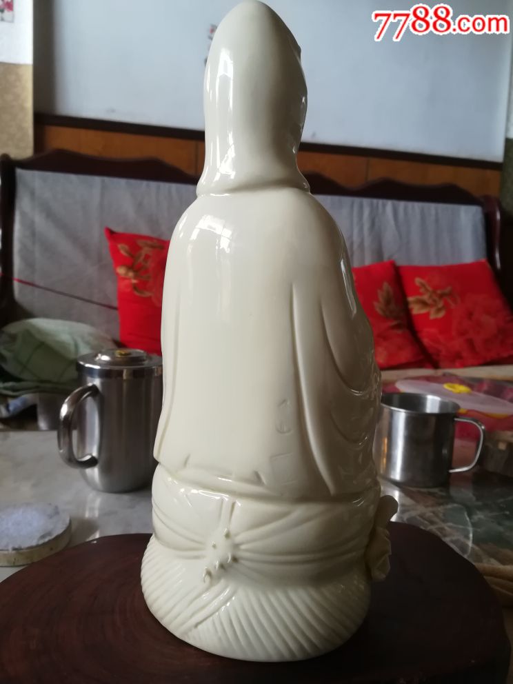 德化白瓷观音何朝宗款