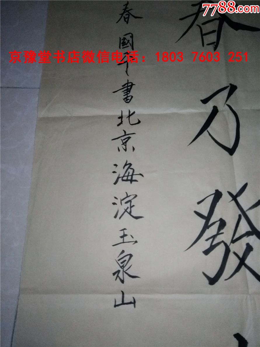 陈国平书法:中国著名书法名家精品宣纸书法一幅48*78