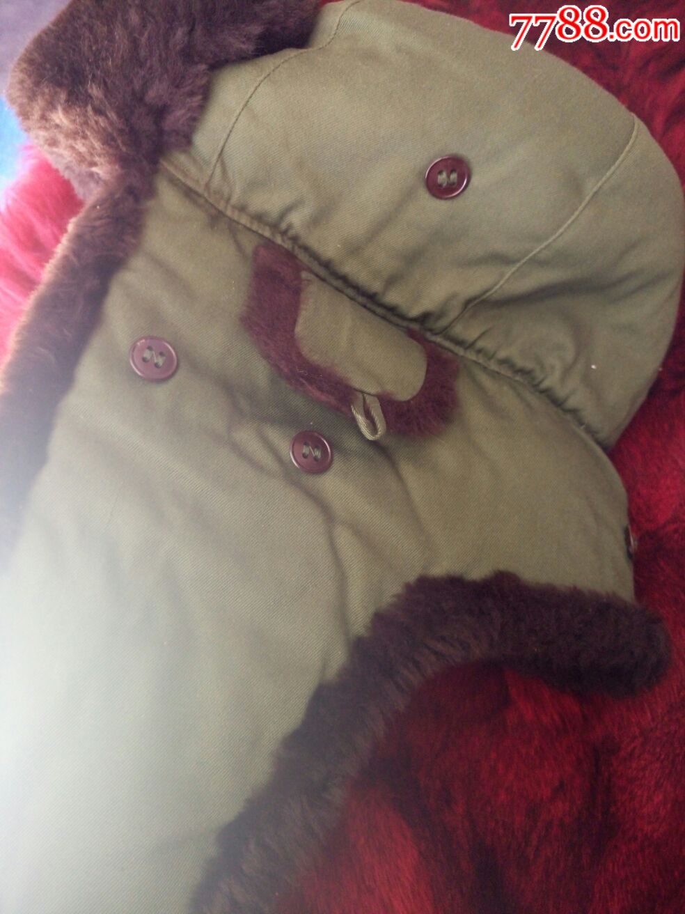 全新老式皮顶羊剪绒-帽子-7788商城__七七八八