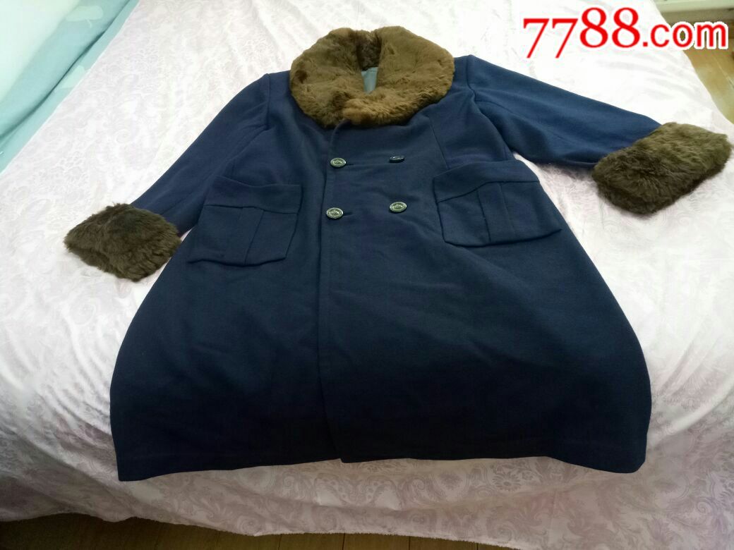 羊剪绒领袖兰呢子大衣-其他服饰-7788商城__七