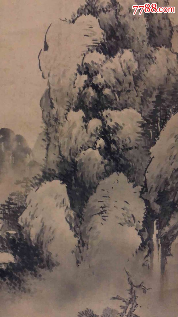 清代山水人物画