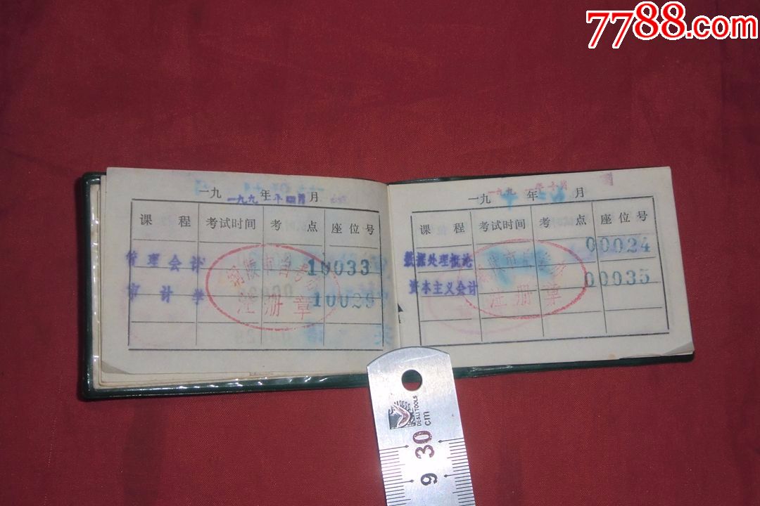 安徽省高等教育自学考试(本科)准考证