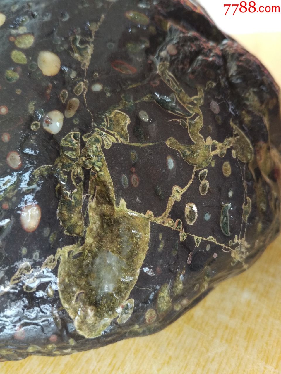 洛阳梅花玉,梅花石,荷花石原石217