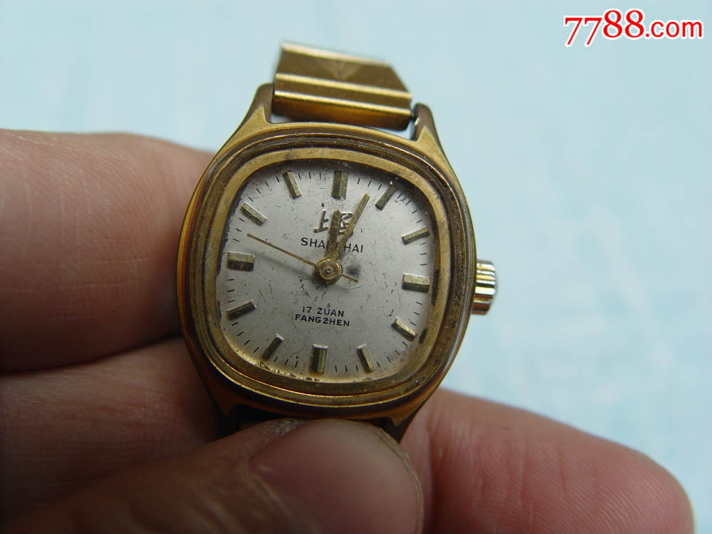 上海半钢3130-203,机械手表.