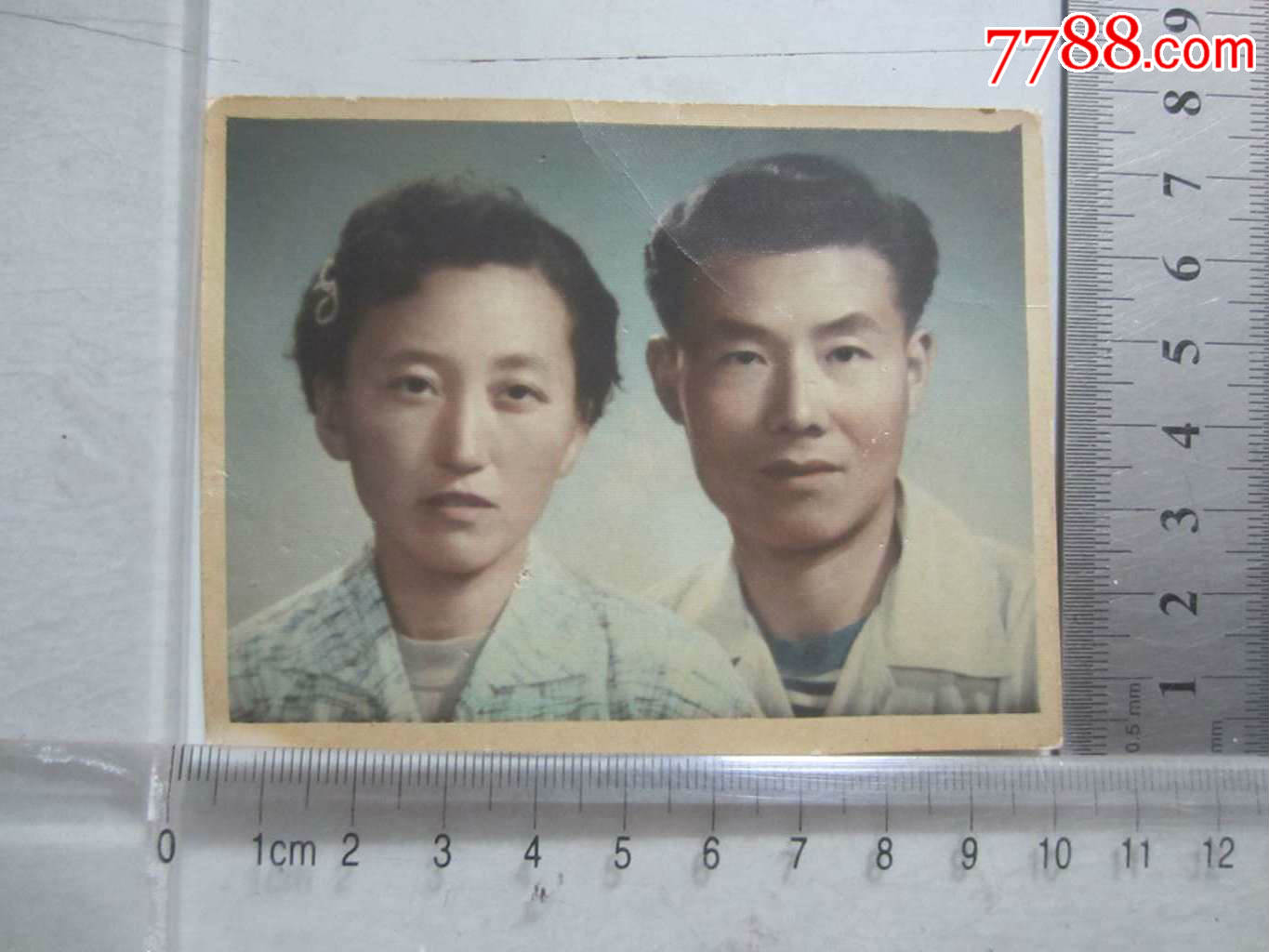 1960年,夫妻合影(老照片)