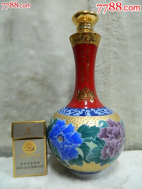 酒厂六十年酿神封藏限量酒酒瓶【高级的五粮液酒的空酒瓶,完好-价格