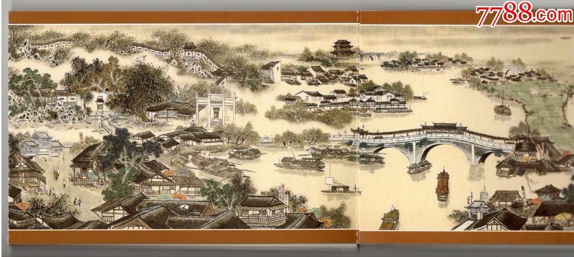 苏州水城全景图