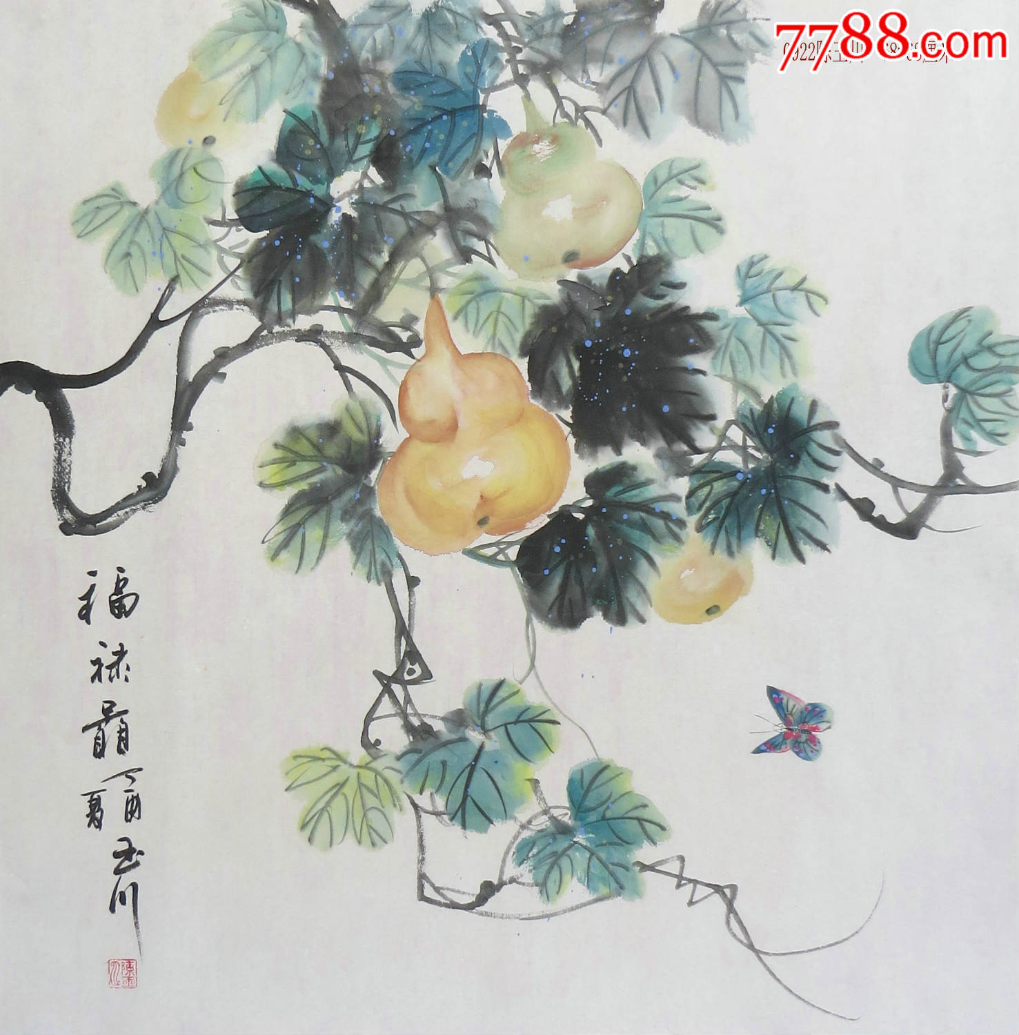 水墨/写意画法,,2010-2019年,,其他尺寸,,未装裱,,宣纸, 简介: 陈玉川