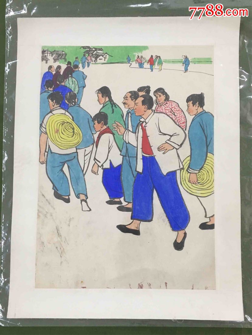 五十年代年画原稿