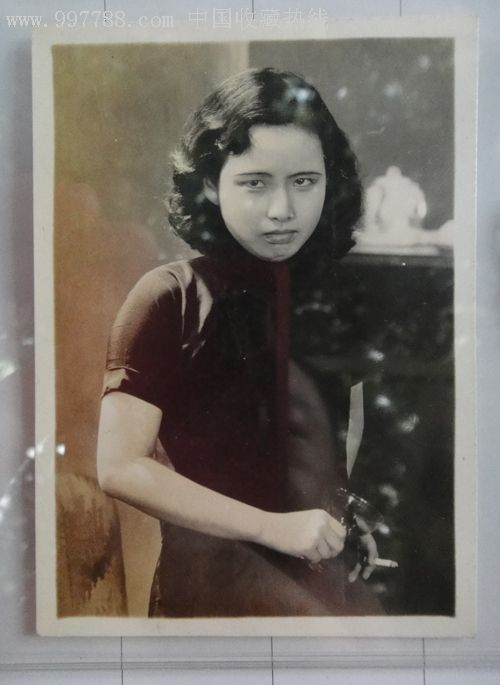 陈波儿-马永华-30年代一线电影明星 *青初次结婚照拍摄者(因*青而名动