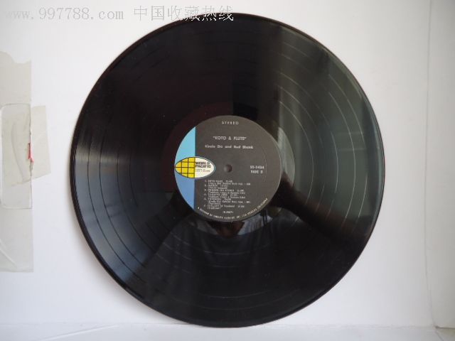 美国出版大密纹唱片《日本古典音乐长笛等》