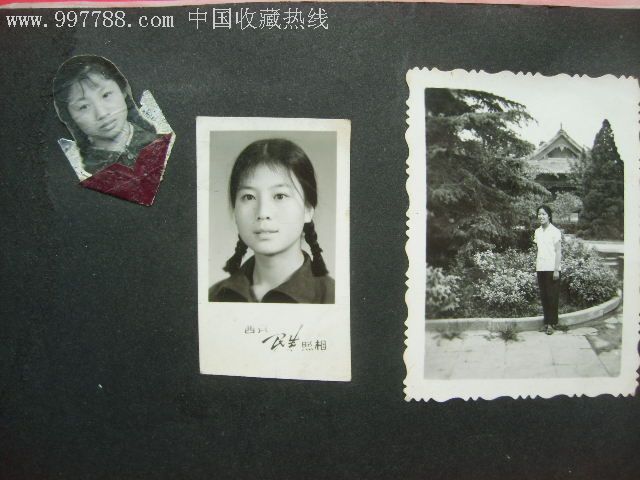 70年代美女照片一册32张-au2280759-老照片-拍卖-7788收藏__中国收藏