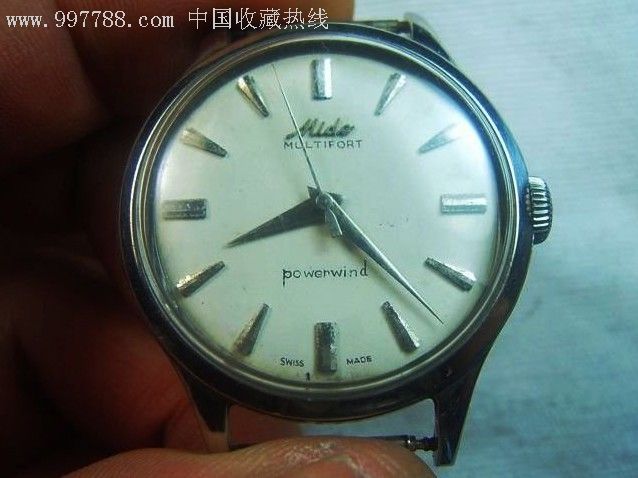 瑞士[mido]美度牌全自动古董老手表