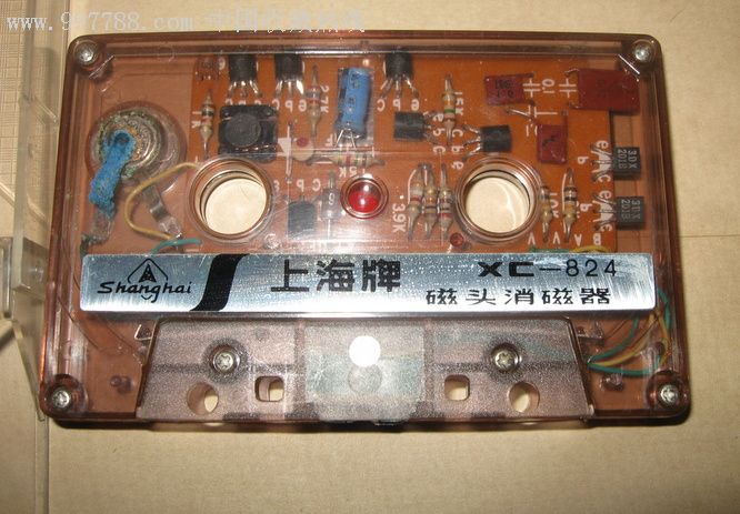 上海牌磁头消磁器,磁带/卡带,清洗卡带,标准型卡带,年代不详,其他题材