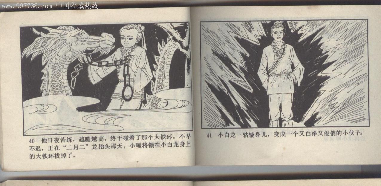 小白龙与人参娃《民间故事》