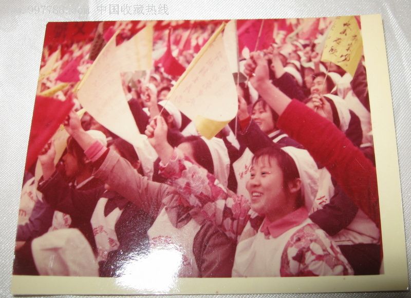 70年代彩照--西安市第一丝绸厂女工