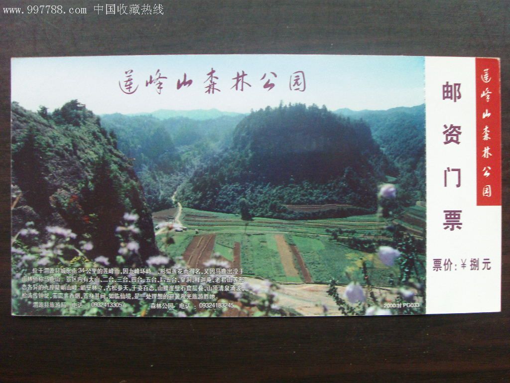 莲峰山森林公园(甘肃渭源)