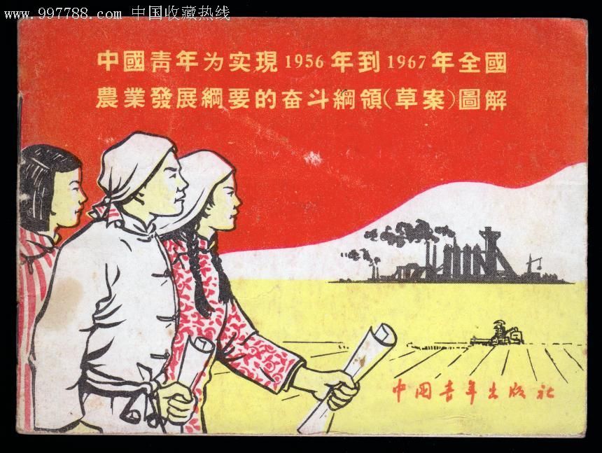 中国青年为实现1956年到1967年全国农业发展纲要的奋斗纲领(草案)图解