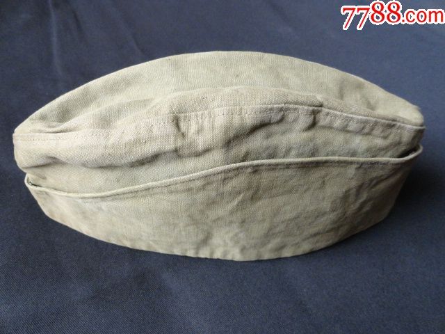 昙花一现的解放军55式船形帽(三号)帽围尺寸:5