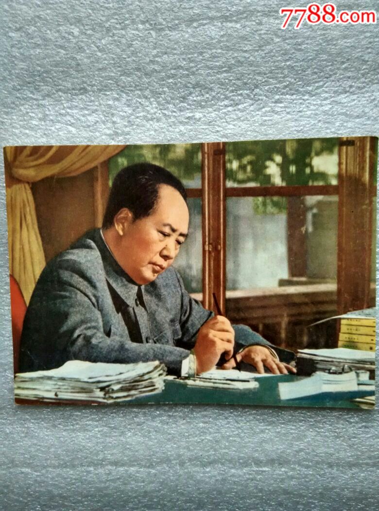 毛主工作照