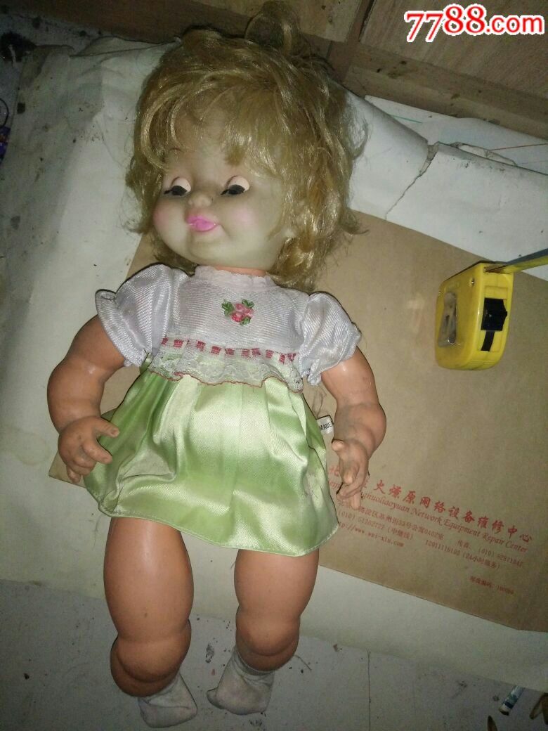 塑料制,老洋娃娃,眼睛会动,看图拍