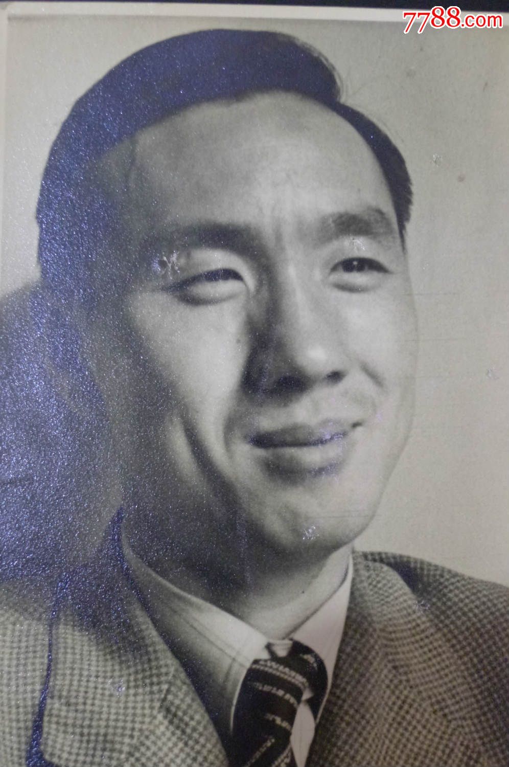 著名构造地质学家地震地质学家,马杏垣院士,于英国留学时期留影9*13.