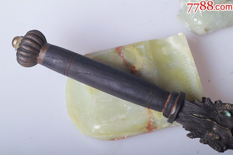 竹节双锏双鞭纯铜