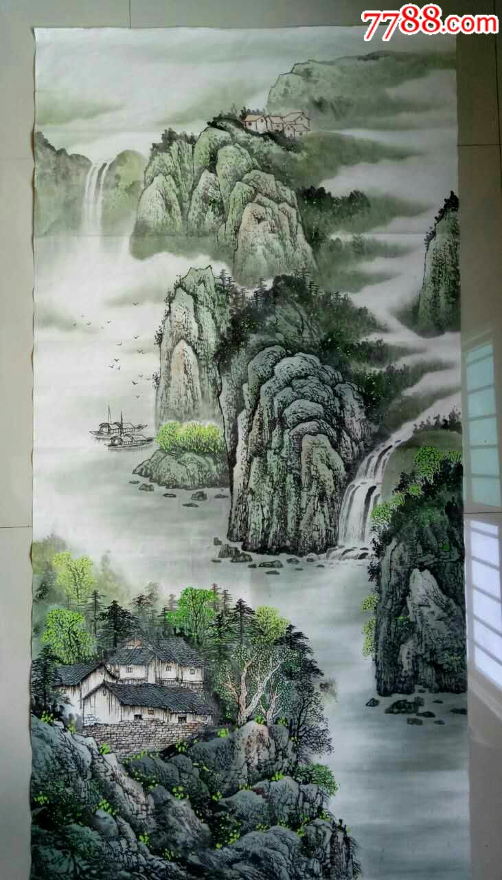 山水画-价格:200.0000元-au15326758-山水国画原作