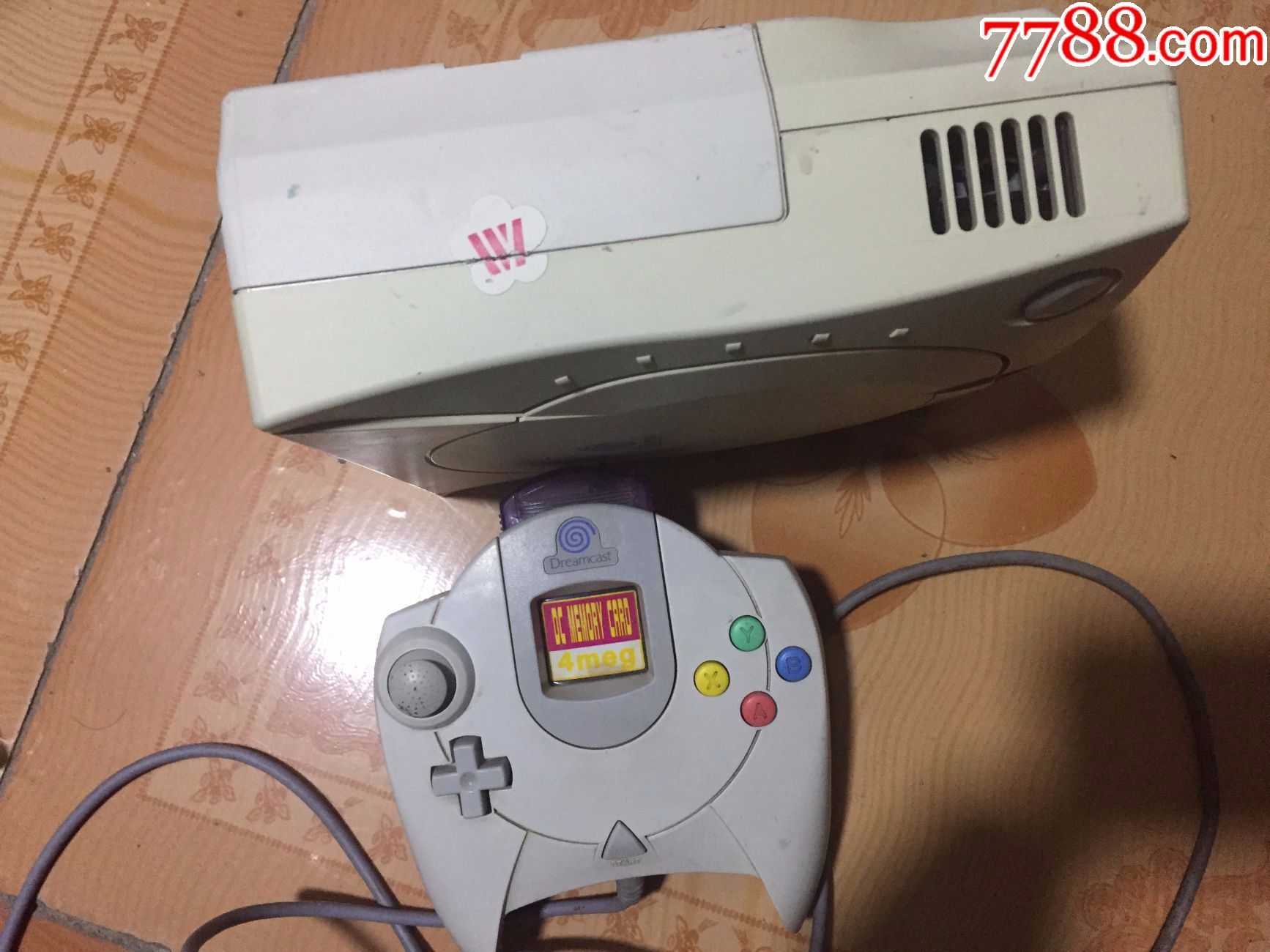 sega世嘉dc游戏机3030带原装手柄
