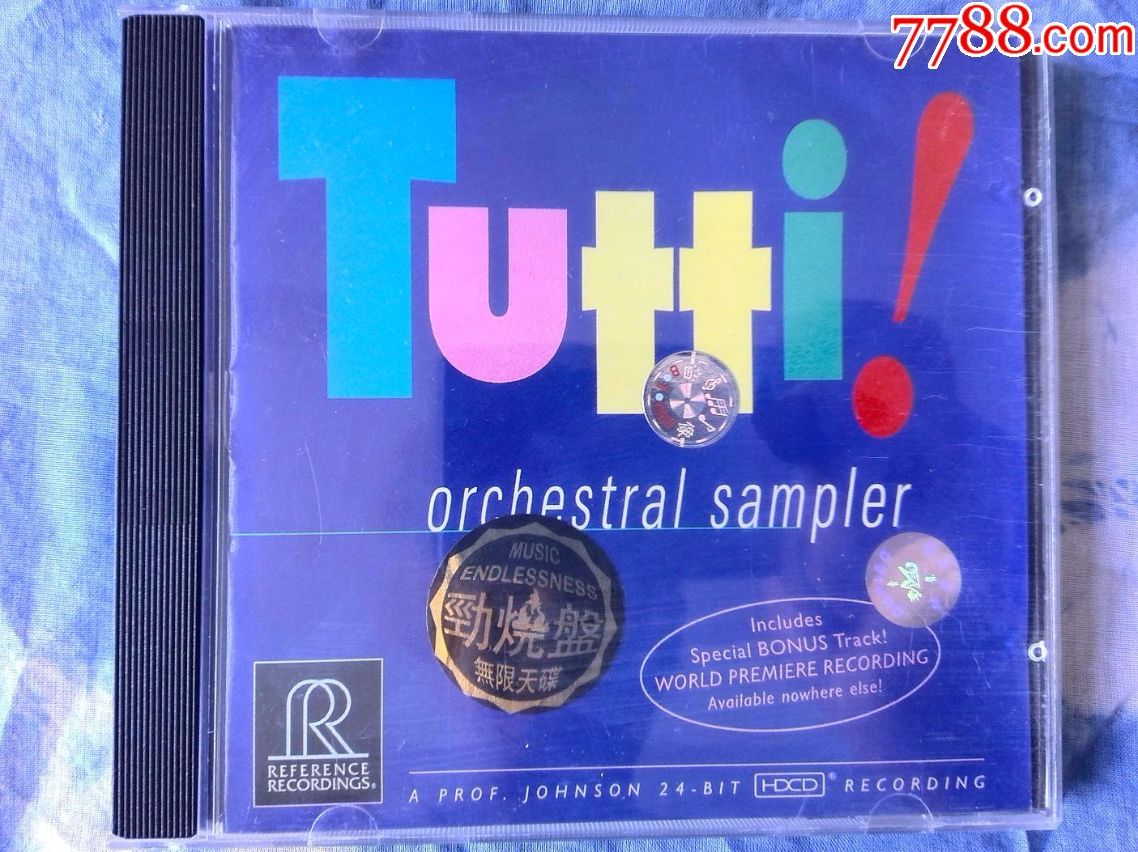 罕见,美国原版《无敌天碟》(tutti--orchestral-sampler)