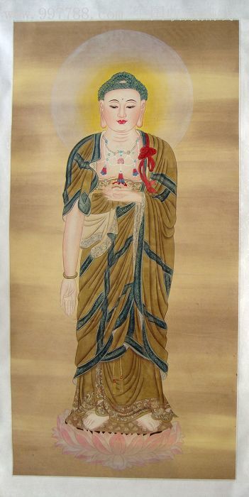 著名实力派工笔画家《南无阿弥陀佛》