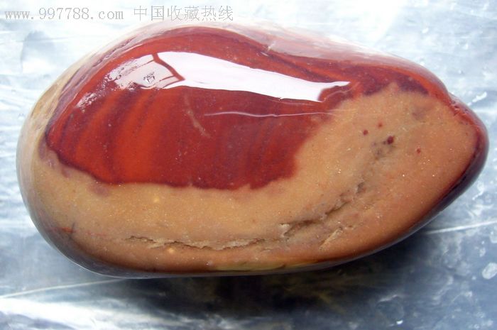 红石头小石头彩石园林布景水榭水池鱼缸桌面装饰把玩天然原石点缀奇石