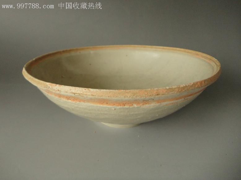 宋代出土景德镇白舍窑青瓷器碗一只【包老到代】口径15.5cm