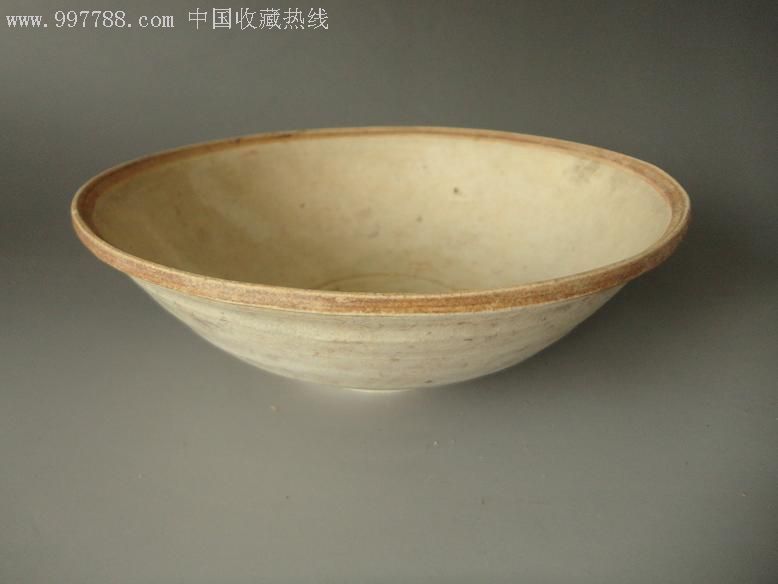 宋代出土景德镇白舍窑青瓷器碗一只【包老到代】口径15.5cm