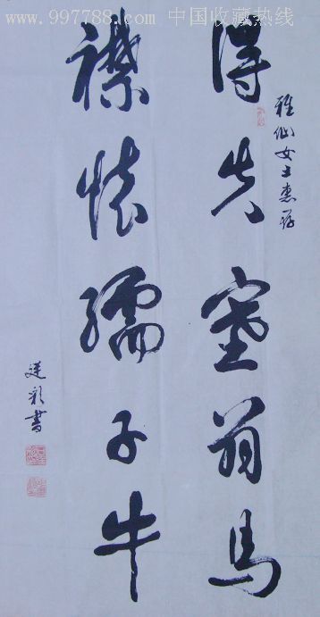 著名书法家王廷彩《得失塞翁马》