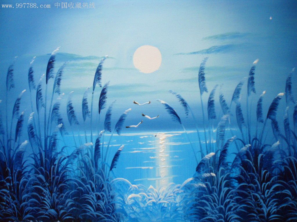 35x45风景动物小油画