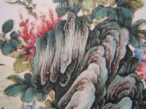 黄晓邨款景德镇市东风瓷厂美研室特制赏盘