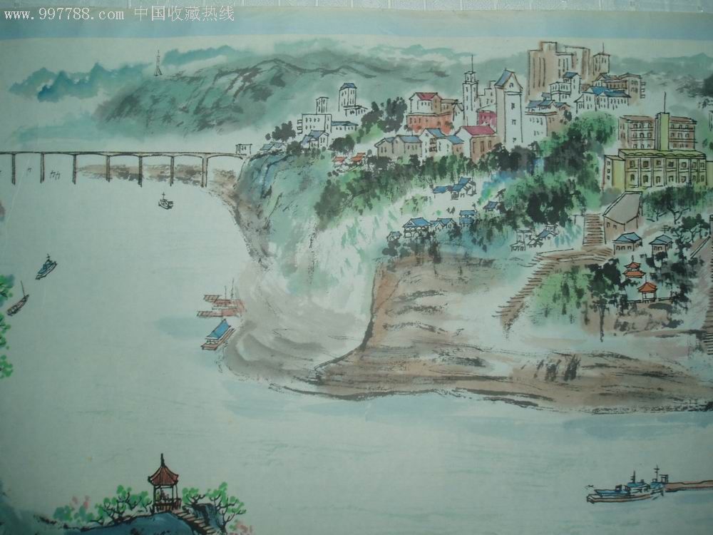 山城春晓(石川作)(重庆美景)
