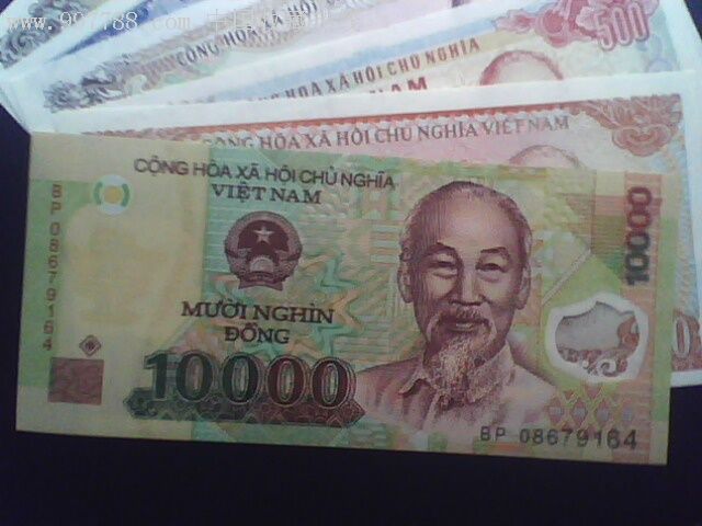 越南纸币/套