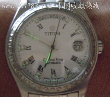 瑞士90年代梅花王全自动机械手表