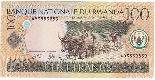 卢旺达100法郎
