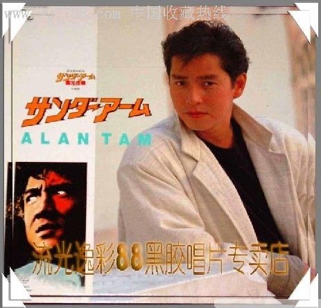 谭咏麟龙兄虎弟日文版原版黑胶唱片lp