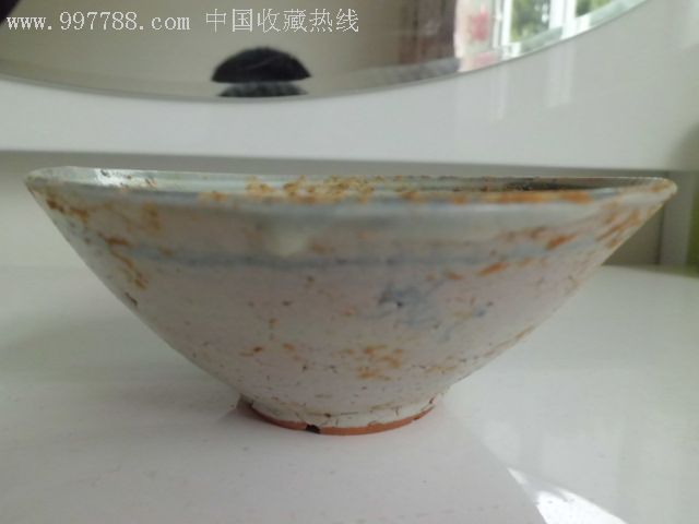 明代民窑碗,青花瓷,白地青花,明朝,碗,其他纹饰,其他窑系【城南小栈】