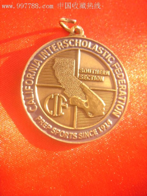 (美国)加州校际联盟南片纪念章-体育运动徽章-se10617729-零售-7788