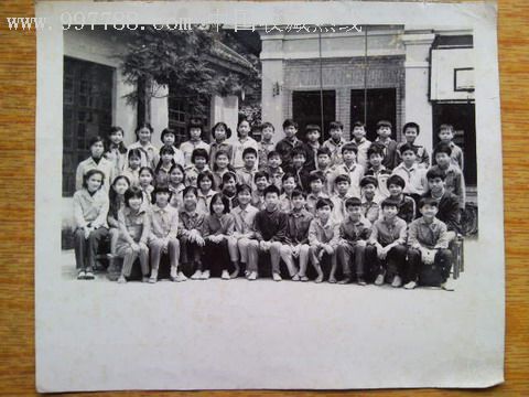 小学毕业合影-老照片-se10625841-零售-7788收藏__中国收藏热线