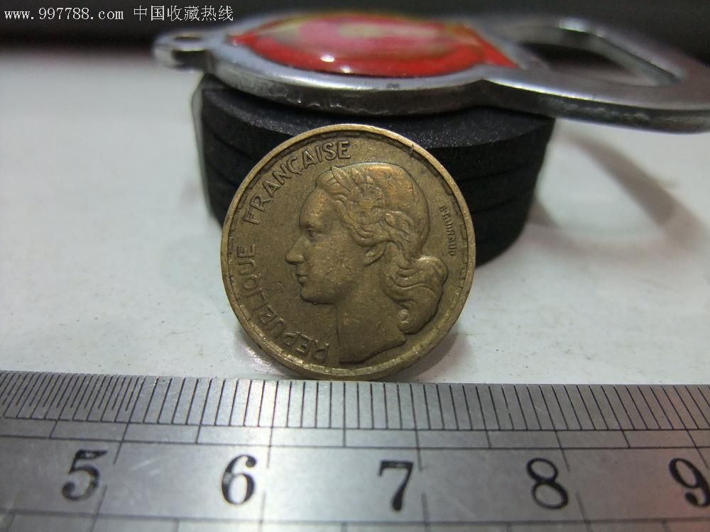 1951年10法郎硬币高卢雄鸡