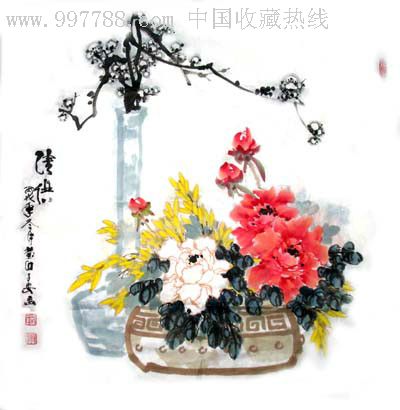 实力派书画家康子安精品